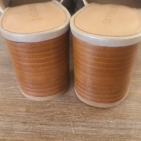 Jack Rogers Metallic Ronnie Mules in size 9 - Picture 6 of 8